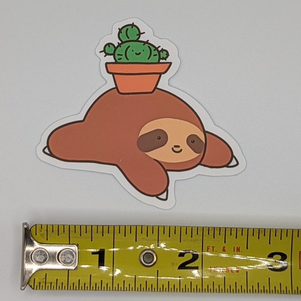 Sloth Sticker - Picture 2 of 2